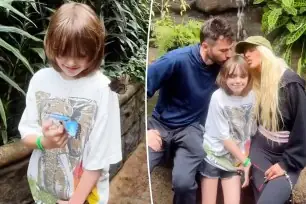 Christina Aguilera gives rare glimpse at daughter Summer during family's Costa Rica getaway
